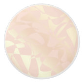 elegant stijlvol roos goudpatroon keramische knop (Voorkant)