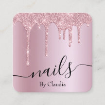 Elegant stijlvol roze roze roze goudglitter druppe