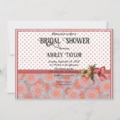 Elegant stijlvol roze vormelijk Vrijgezellenfeest Kaart (Voorkant)