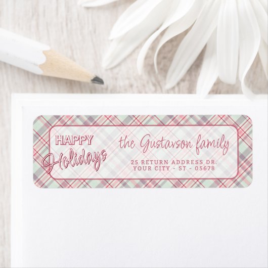 Elegant stijlvol rustiek speelpatroon etiket (Insitu)