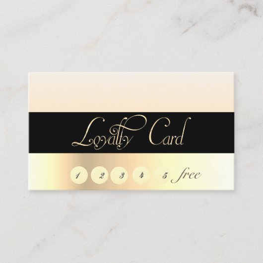 Elegant stijlvol striped, Gold, Black, Loyalty Kaa (Voorkant)