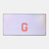 Elegant Stijlvol Trendy Meisje Bureaumat (Voorkant)