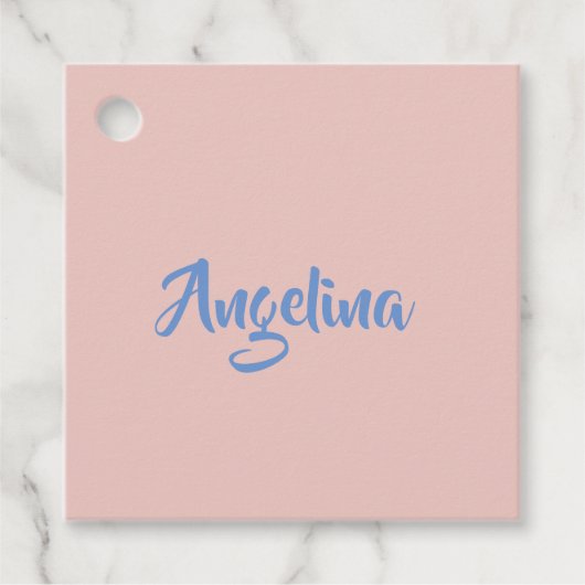 Elegant stijlvol, uniek handschrift bedankjes labels (Voorkant)