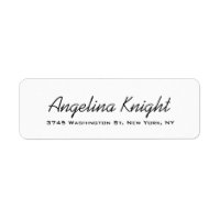 Elegant stijlvol, uniek handschrift