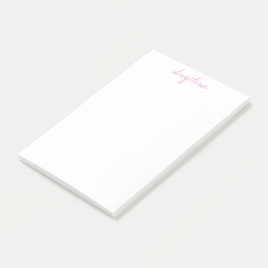 Elegant stijlvol, uniek handschrift post-it® notes (Schuin)