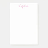 Elegant stijlvol, uniek handschrift post-it® notes (Voorkant)