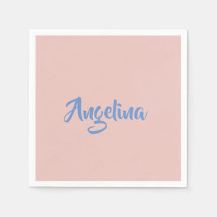 Elegant stijlvol, uniek handschrift servet