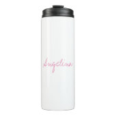 Elegant stijlvol, uniek handschrift thermosbeker (Voorkant)