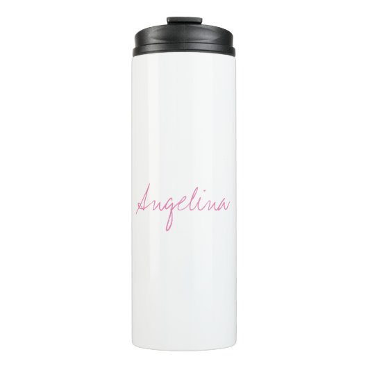 Elegant stijlvol, uniek handschrift thermosbeker (Voorkant)