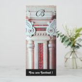 ELEGANT STIJLVOLE DECOR ,rood wit zwart Kaart (Staand voorkant)