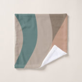 Elegant Stijlvolle Neutrale Crème Natuurlijk Bad Handdoek (Wasdoekje)