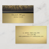 Elegant stijlvolle professionele Confetti Visitekaartje (Voorkant / Achterkant)