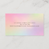 Elegant stijlvolle, professionele Stippen uit de r Visitekaartje (Achterkant)