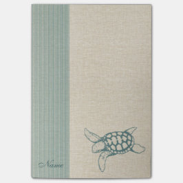 Elegant stijlvolle zee schildpad op maat post-it® notes
