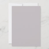 Elegant Stof Lilac Midden Eeuw Modern Vormgeving Save The Date (Achterkant)