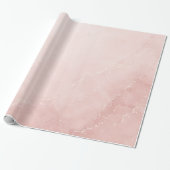 Elegant Stof Roze Marmer  Cadeaupapier (Uitgerold)