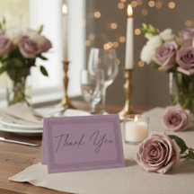 Elegant Stof Roze Mauve Lijst Script Trouwdag
