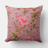 Elegant stoffenontwerp met ingewikkelde bloemen p kussen (Voorkant)