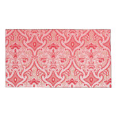 Elegant stoffenontwerp met ingewikkelde bloemen p kussensloop (Achterkant-Links)