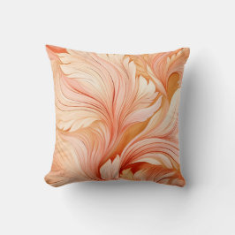 Elegant stoffig gedempt koraal decoratief Sierkuss Kussen