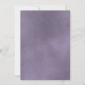 Elegant stoffig Paarse Roos we doen nog steeds gel Kaart (Achterkant)