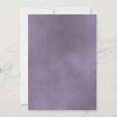 Elegant stoffig Paarse Roos we doen nog steeds gel Kaart (Achterkant)