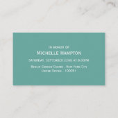 Elegant Stone Dot Bachelorette Party Ticket Invite (Achterkant)