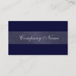 Elegant Stone Navy blauw Visitekaartje