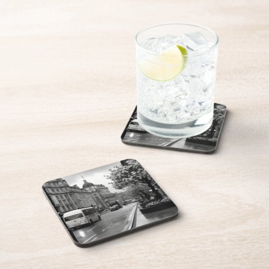 Elegant straat Uitzicht Bier Onderzetter (Rechterzijde)