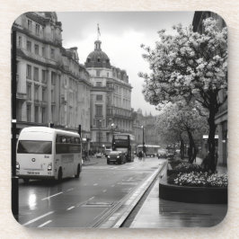 Elegant straat Uitzicht Bier Onderzetter