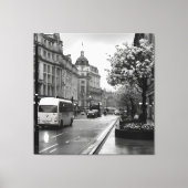 Elegant straat Uitzicht Canvas Afdruk (Voorkant)