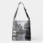 Elegant straat Uitzicht Crossbody Tas (Achterkant)