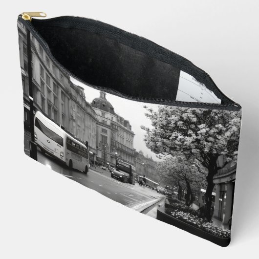 Elegant straat Uitzicht Etui (Open)