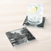 Elegant straat Uitzicht Glazen Onderzetter (Schuin)