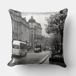 Elegant straat Uitzicht Kussen