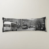 Elegant straat Uitzicht Lichaamskussen (Achterkant)