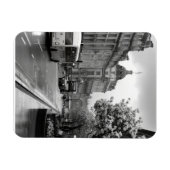 Elegant straat Uitzicht Magneet (Horizontaal)