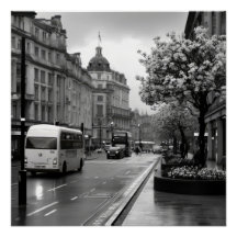 Elegant straat Uitzicht