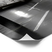 Elegant straat Uitzicht Perfect Poster (Hoek)