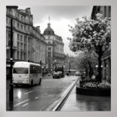 Elegant straat Uitzicht Poster (Voorkant)