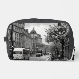 Elegant straat Uitzicht Toilettasje