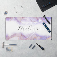 Elegant strand golven alcohol inkt monogram