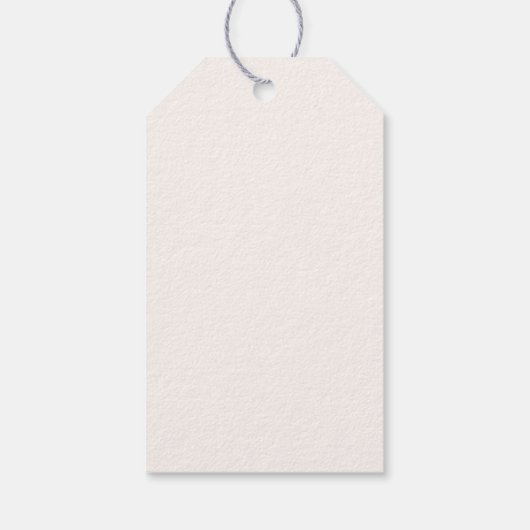 Elegant strand Nautisch Vrijgezellenfeest Dank u Cadeaulabel (Achterkant)