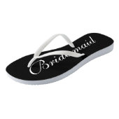 Elegant strandbruiloft teenslippers voor bruidsmei (Schuin)