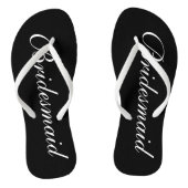Elegant strandbruiloft teenslippers voor bruidsmei (Voetbed)