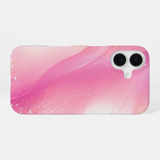 Elegant Streamline Nuance Gradient Phone Case iPhone 16 Hoesje (Achterkant horizontaal)