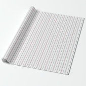 Elegant streeppatroon. cadeaupapier (Uitgerold)