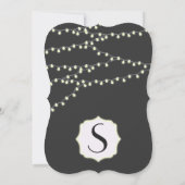 Elegant strengen licht kaart (Achterkant)