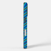 Elegant Strepenpatroon Aanpassen Case-Mate iPhone Case (Achterkant / Rechts)