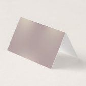 Elegant Stripe - Hartelijk dank - Kaart Visitekaartje (Achterkant)